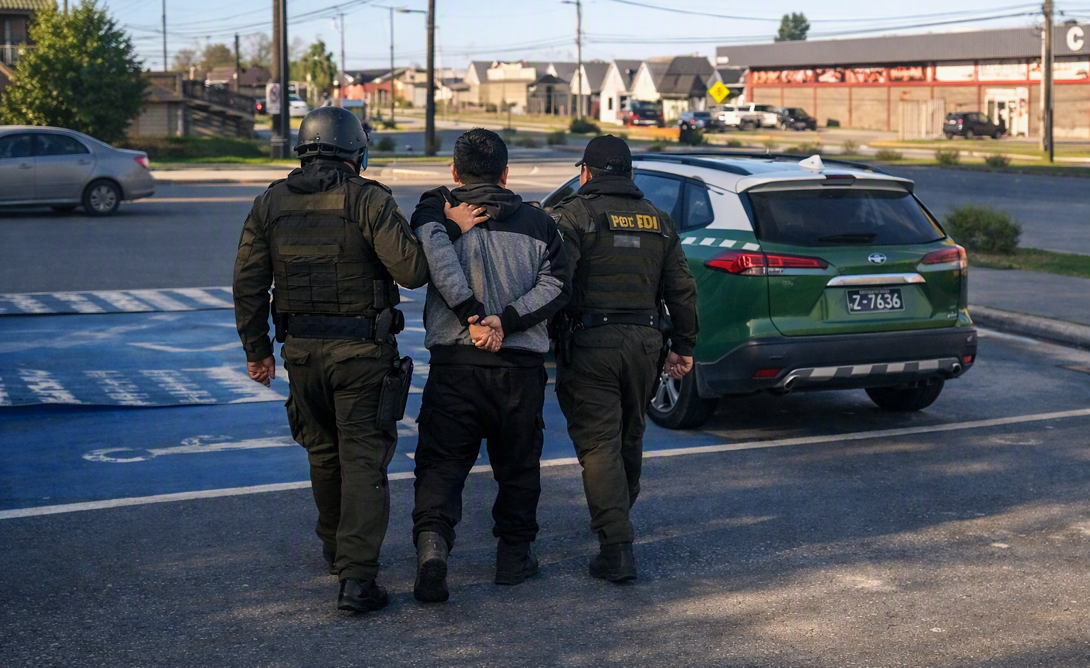 Cuatro detenidos en diversos operativos de carabineros en Alerce