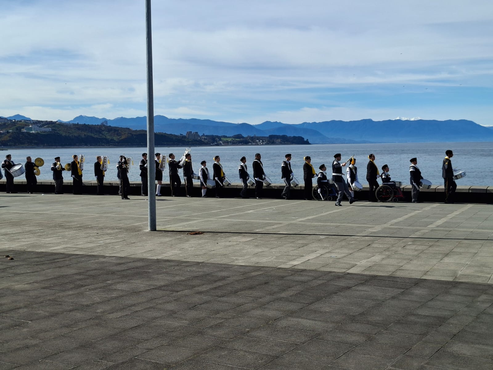 Banda de guerra escuela Especial Los Eucaliptus
